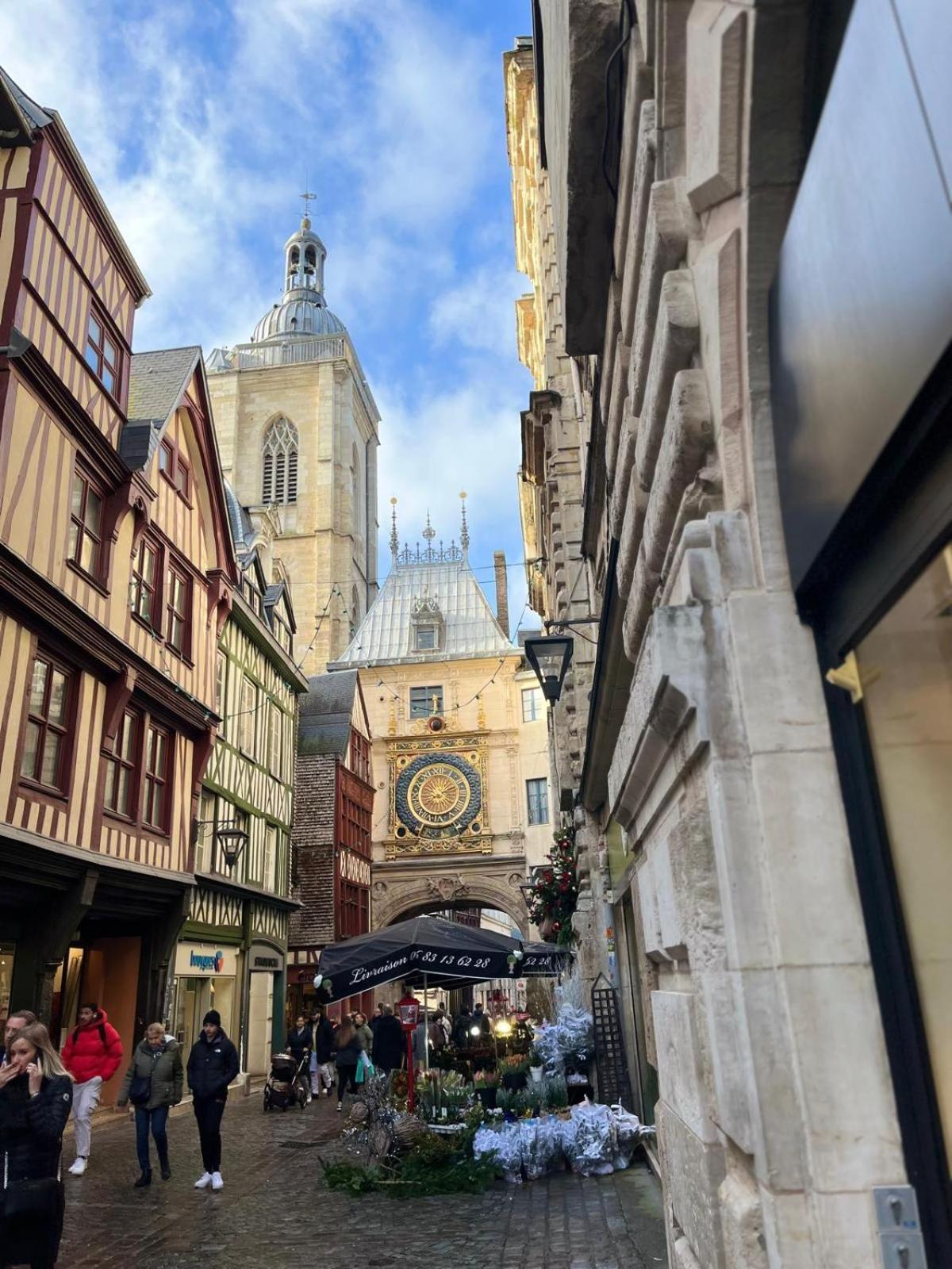 Le Canyon Rouen Centre By Myfrenchpat Terrasse & Parking Esterno foto